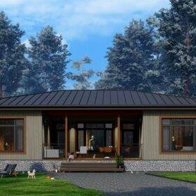 Каркасный дом Морошка