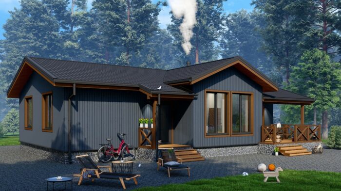 Каркасный дом Сакура