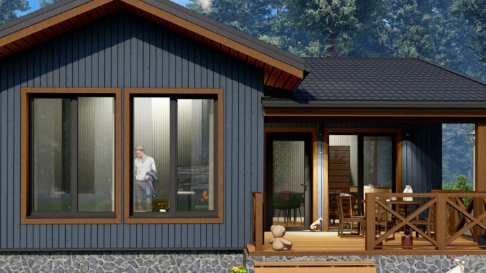 Каркасный дом Сакура