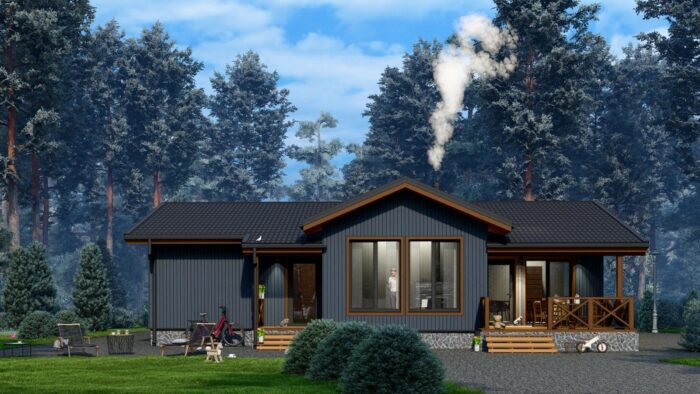 Каркасный дом Сакура