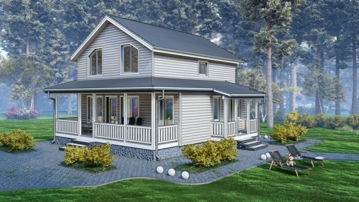 Каркасный дом Вербена