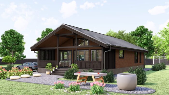 Каркасный дом Фрезия