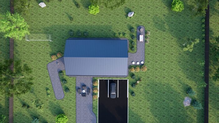 Каркасный дом Фрезия