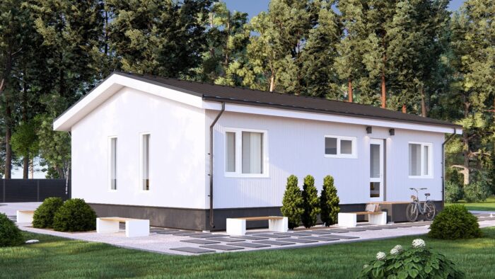 Каркасный дом Клен