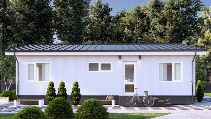 Каркасный дом Клен