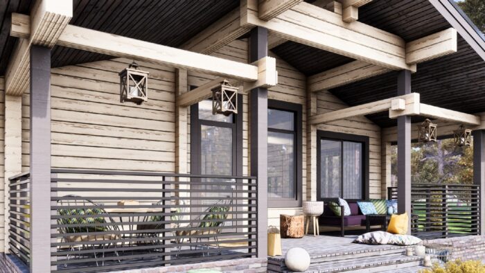 Дом клееный брус Павловск