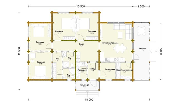 Дом клееный брус Павловск
