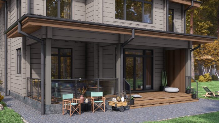 Дом клееный брус Волоколамск