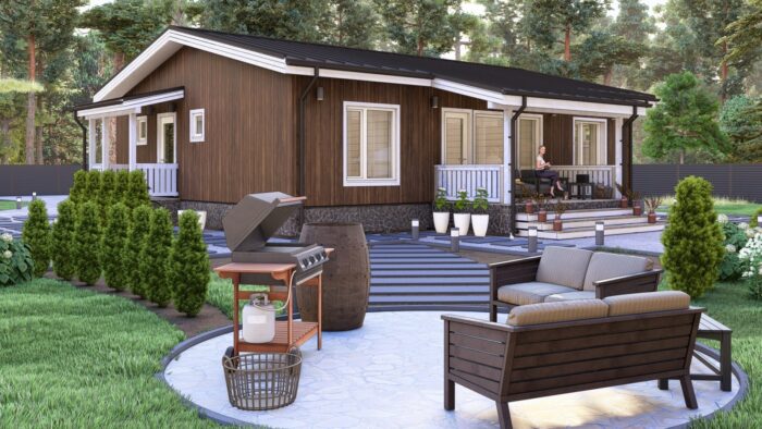 Каркасный дом Клевер