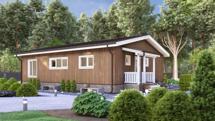 Каркасный дом Клевер