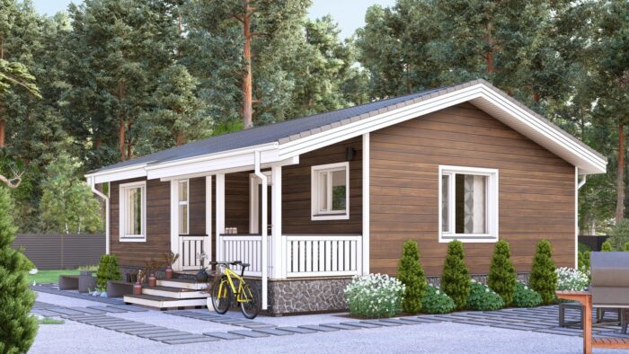 Каркасный дом Мимоза