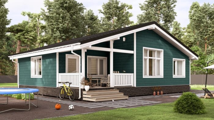 Каркасный дом Можжевельник