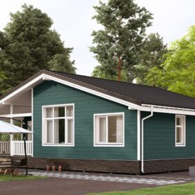 Каркасный дом Можжевельник