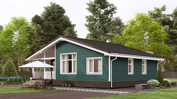 Каркасный дом Можжевельник