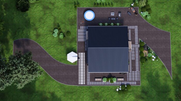 Каркасный дом Можжевельник