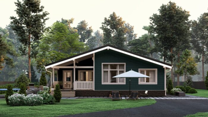 Каркасный дом Можжевельник