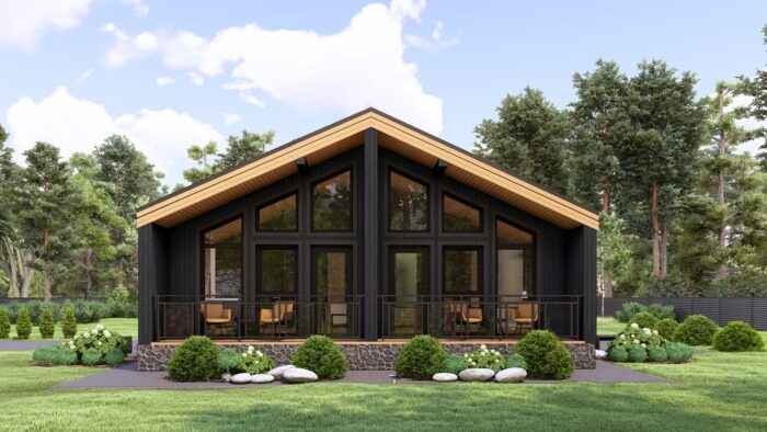 Каркасный дом Абрикос