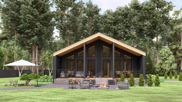 Каркасный дом Абрикос