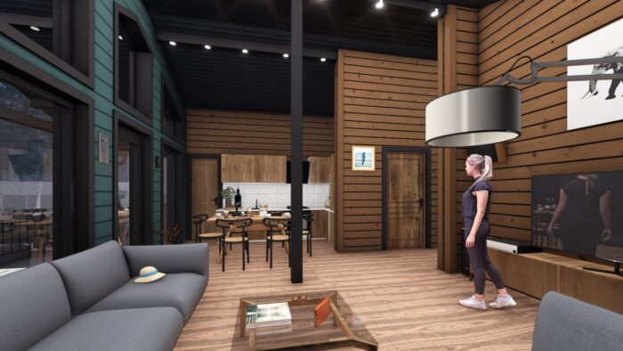 Каркасный дом Яблоня