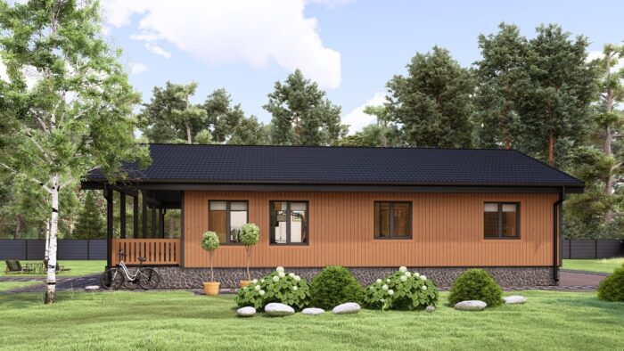 Каркасный дом Ясень