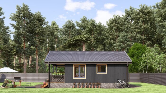 Каркасный дом Фиалка