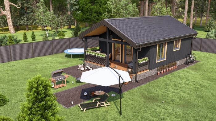 Каркасный дом Фиалка