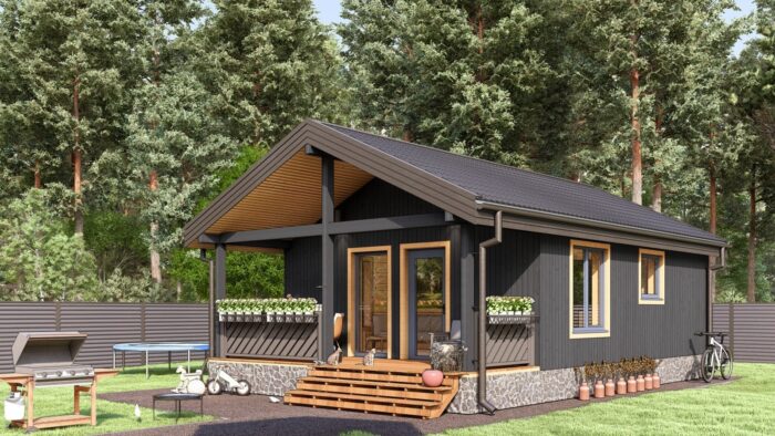 Каркасный дом Фиалка