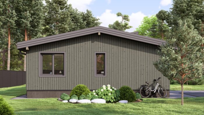 Каркасный дом Каштан