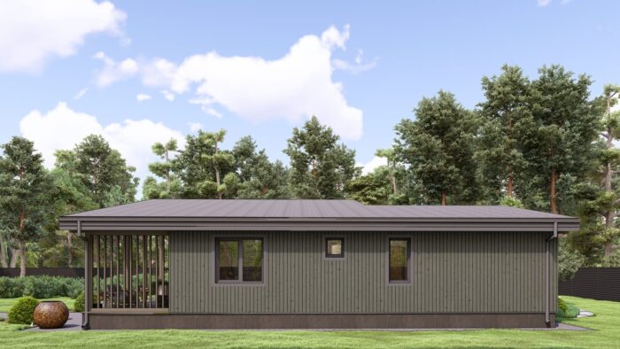 Каркасный дом Каштан