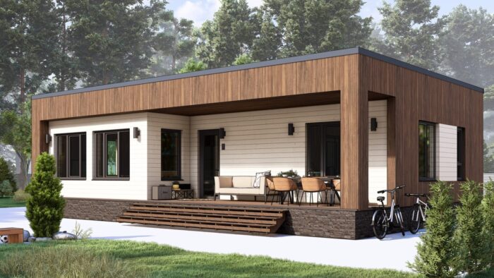 Каркасный дом Подснежник