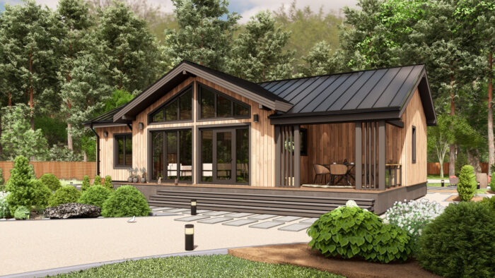 Одноэтажный дом "Вереск"